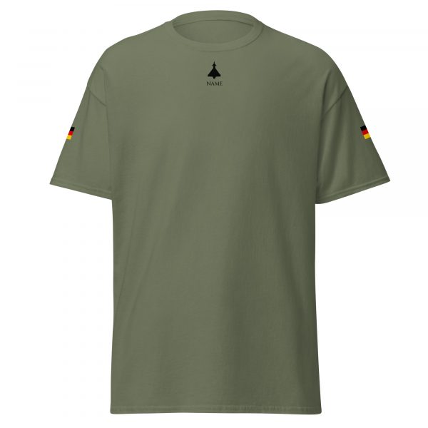 T-Shirt Eurofighter mit Flagge - Personalisierbar