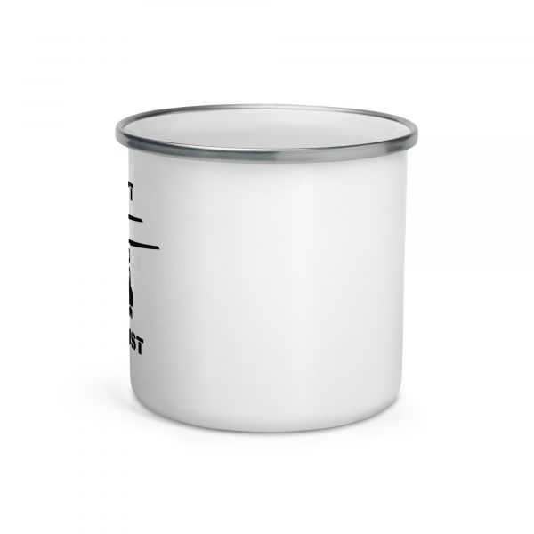 Emaille-Tasse „In Lift We Trust“ | CH-47